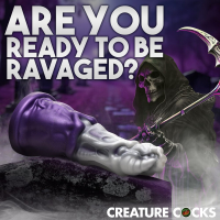 Creature Cocks Fantasie Dildo Grim Reaper Silikon Sensenmann Knochenhand Fisting-Dildo extrem texturiert kaufen