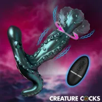 Creature Cocks Prostatavibrator rotierend Octoprobe Silikon