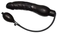Dildo aufblasbar Black Latex Balloon