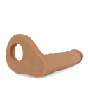Dildo con cockring Ultra Soft Double Penetration Realistic 6.25-Inch