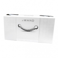 Dildo w. Bulbs spiral ribbed Le-Wand Bow Stainless Steel