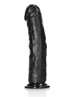 Dildo m. Saugfuss Curved Realistic 9-Inch schwarz