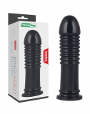 Dildo w. Suction Cup ribbed King Sized 8.8-Inch