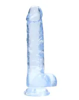 Dildo m. Saugfuss Realistic Cock 8-Inch blau