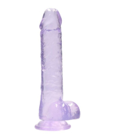 Dildo m. Saugfuss Realistic Cock 8-Inch violett