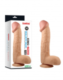 Dildo w. Suction Cup King Sized Legendary Realistic 10.5-Inch