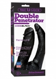 Dildo Vac-U-Lock Double Penetrator the Naturals Black