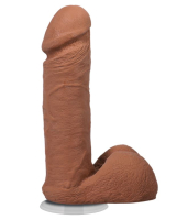 Doc Johnson Vac-U-Lock Realistic Cock UltraSkyn 6-Inch hellbraun