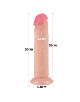 Dong Sliding Skin 8-Inch w. screwed Suction Base