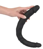 Doppel Dildo Silikon Bad Kitty schwarz