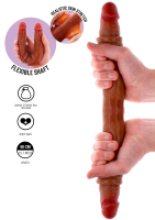 Doppeldildo ToyJoy Foreskin Double Dong 40cm Silikon Dual-Density m. beweglicher Hautoberfläche von TOYJOY kaufen