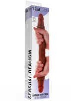 Doppeldildo ToyJoy Foreskin Double Dong 40cm Silikon mit Dual-Density Technologie & beweglicher Haut von TOYJOY kaufen