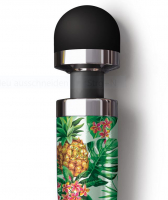 Doxy 3R Stabvibrator aufladbar Alu-Titan Legierung Ananasdekor kraftvolle Tiefenvibrationen 4.5cm Massagekopf kaufen