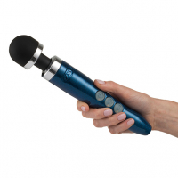 Acheter Doxy 3R vibrateur à tige rechargeable alliage daluminium et de titane bleu fortes vibrations profondes masseur à tige 4.5cm tête