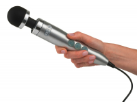 Acquista Doxy Vibratore compatto a bacchetta in lega di alluminio-titanio argento forte 220V massaggiatore a bacchetta 4.5cm testa da DOXY