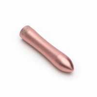 Doxy mini vibratore ricaricabile in alluminio oro rosa