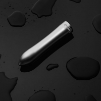 Doxy Bullet Mini-Vibrator rechargeable Aluminium silver 12cm small Powerhouse 7 Vibration-Modes by DOXY buy cheap