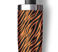 Wand Vibrator Doxy Die-Cast Massager w. Tiger Pattern powerful 220V Wand-Massager 6cm Head by DOXY buy