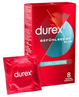 Durex Gefühlsecht Slim-Fit Condoms 8 Pc. Pack