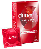 Préservatifs Durex Gefühlsecht Ultra (boîte de 8)