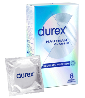 Durex Hautnah Classic Condoms ultra-thin 8-Pc Pack