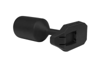 Plug anale Electrastim WMCEBP Electro Butt Plug in silicone collo flessibile con peso interno cavo nascosto economico