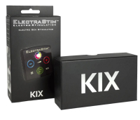 Electrastim KIX Electrosex Stimulator 1-Channel Mini Controller simple to use LED Color Display Soft-Touch Buttons cheap