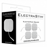 Electrosex Electrode Pads Electrastim 4-Pc. Set