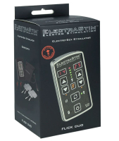 Electrosex Powerbox Electrastim Flick Duo EM-80 E-Stim Controller ricaricabile a 2 canali 25 intensità 8 modalità economico