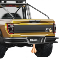 Fahrzeug Anhänger Truck Nuts hautfarben