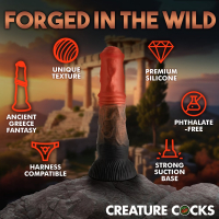 Fantasy Dildo w. Suction Cup Centaur Silicone multicolor Horse-Shaped giant Cock Textured buy cheap