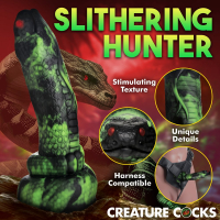 Fantasy Dildo w. Suction-Cup Phyton Silicone Monster Dong 6.35cm Diameter by CREATURE COCKS buy cheap
