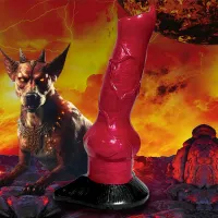 Fantasie-Dildo m. Saugnapf Hell-Hound Silikon