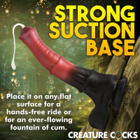 Fantasy Dildo squirting Centaur Explosion Silicone with Hose & Syringe Ejaculation Dong with Suction-Cup buy cheap