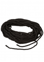 Bondage-Rope Cotton Polyester Scandal BDSM Rope black 30M 6.5mm