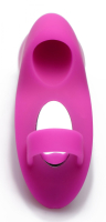 Acquista il vibratore da dito 7X Bang-Her Pro in silicone rosa a 3 velocità e 7 modalità USB ricaricabile impermeabile da FRISKY