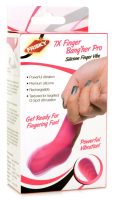 Finger Vibrator 7X Bang-Her Pro Silicone pink 3-Speed & 7-Mode waterproof Vibrator USB-rechargeable buy cheap