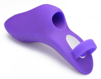 Fingervibrator 7X Bang-Her Pro Silikon violett 3-Speed & 7-Modi mit Fingerhülse von FRISKY SEXTOYS kaufen