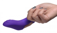 Finger Vibrator 7X Bang-Her Pro Silicone purple 3-Speed & 7-Mode waterproof Vibrator USB-rechargeable buy cheap