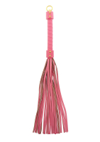 Flogger Whip Taboom Malibu PU-Leather pink-gold