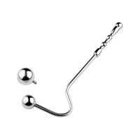 Guide Hook w. two Balls Steel chrome-plated