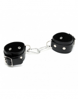 Ankle Cuffs w. Snap Hooks Saddle Leather