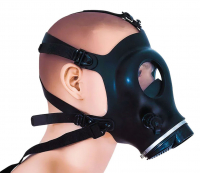 Gas Mask w. Hose & empty Filter Alien brand-new Israeli-Style Latex Mask adjustable in-outlet separate by MOI cheap