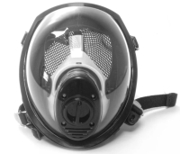 Gas Mask w. Hose & empty Filter MSX Full Visor brand-new