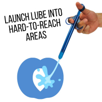 Siringa di lubrificante XL One Shot Launcher blu