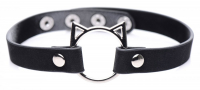Collar Kinky Kitty PU-Leather black