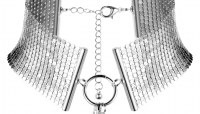 Necklace Désir Métallique Metal-Mesh silver