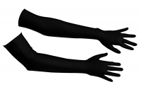 Handschuhe oberarmlang Stretch-Satin
