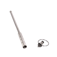 Vibratore uretrale 10 mm in acciaio inox