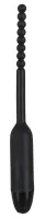 Harnröhrenvibrator m. Kugeln Silikon 8mm schwarz
